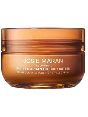 NEW Josie Maran Vanilla Bean  - Whipped Argan Oil Refillable Body Butter Jar